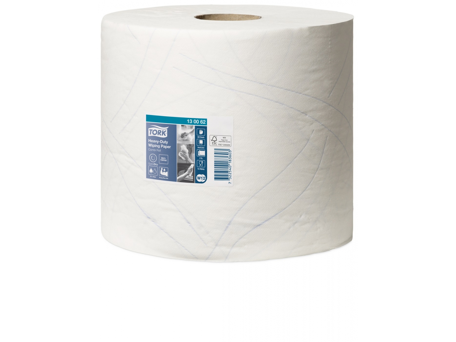 Czyściwo x2 Tork 130062 QD Premium 2W 170mb